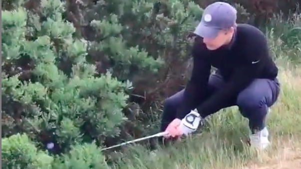 Are you penalised for hitting a moving ball in this STRANGE situation?